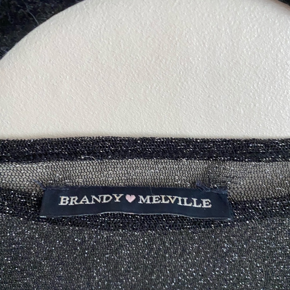 Brandy Melville Rene Glitter Top